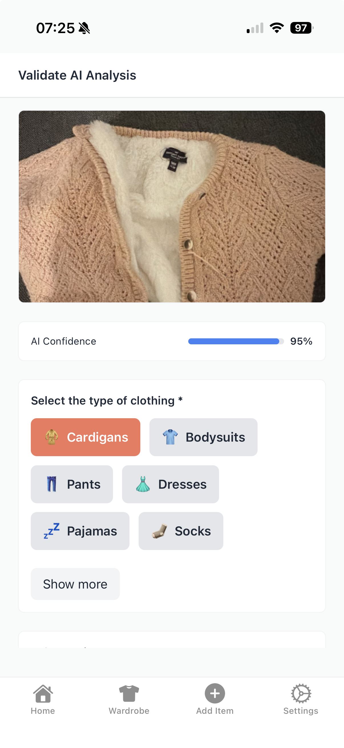 AI-powered inventory